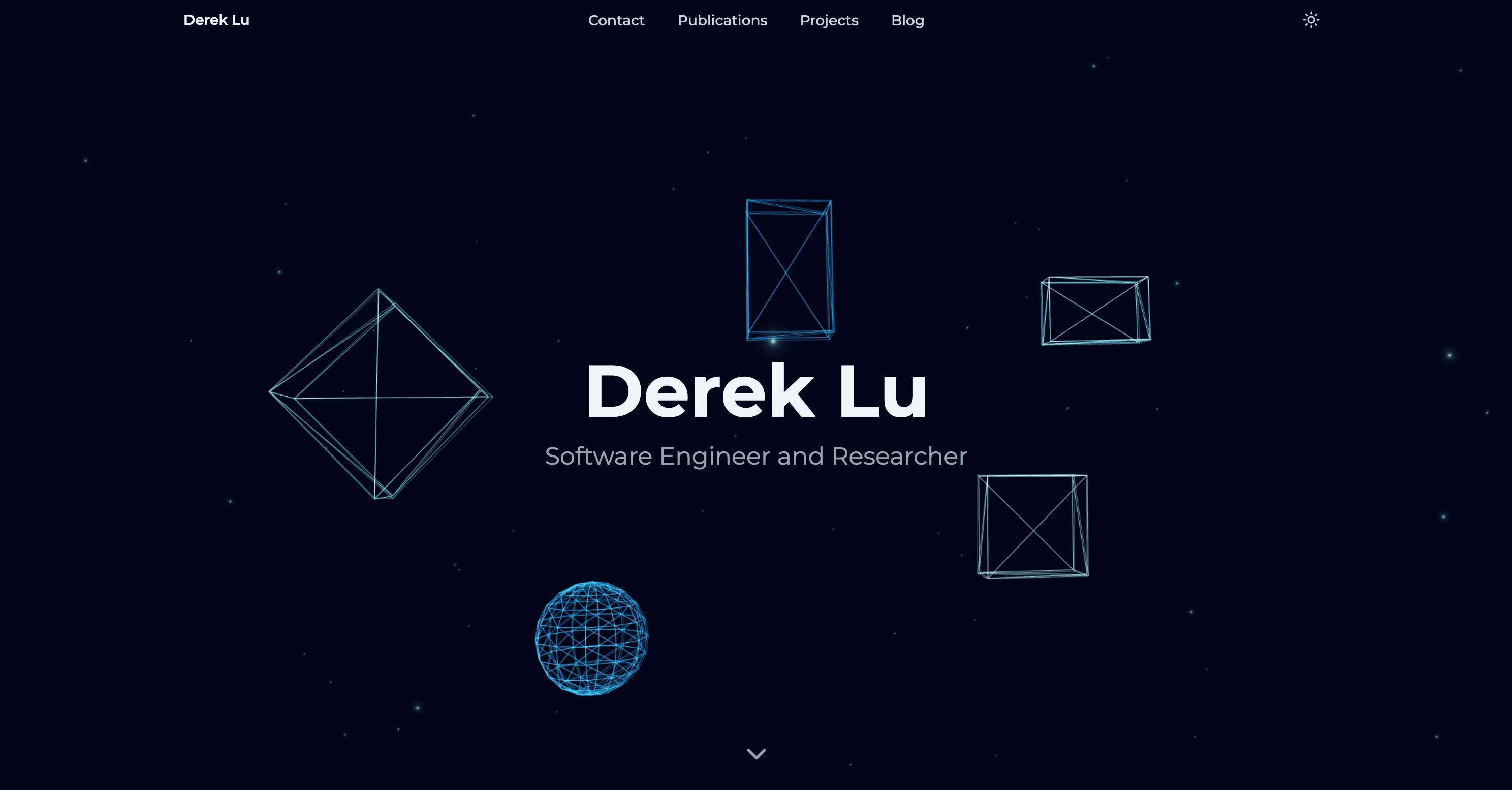 Derek Lu's Personal Website