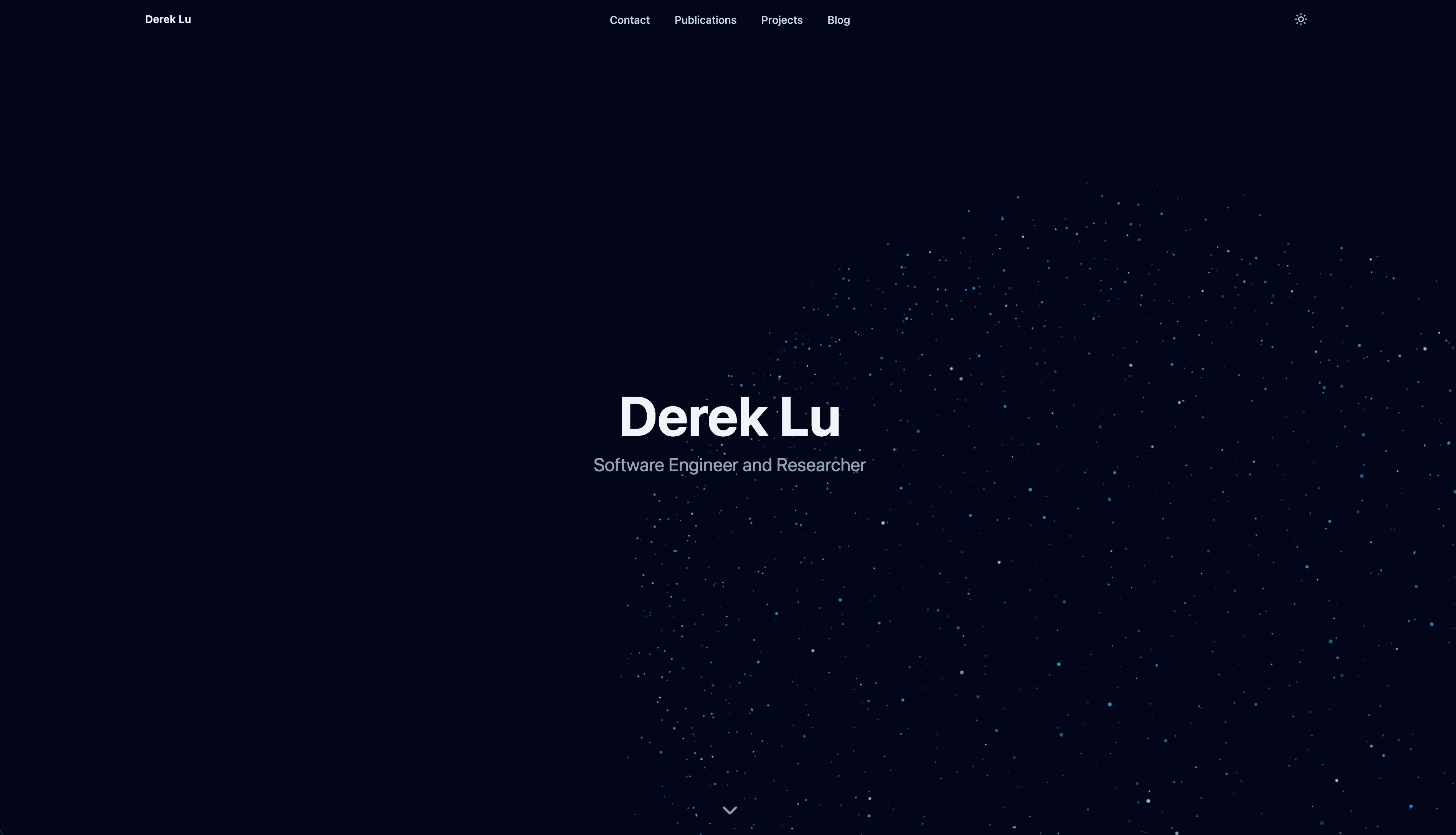 Derek Lu's Personal Website